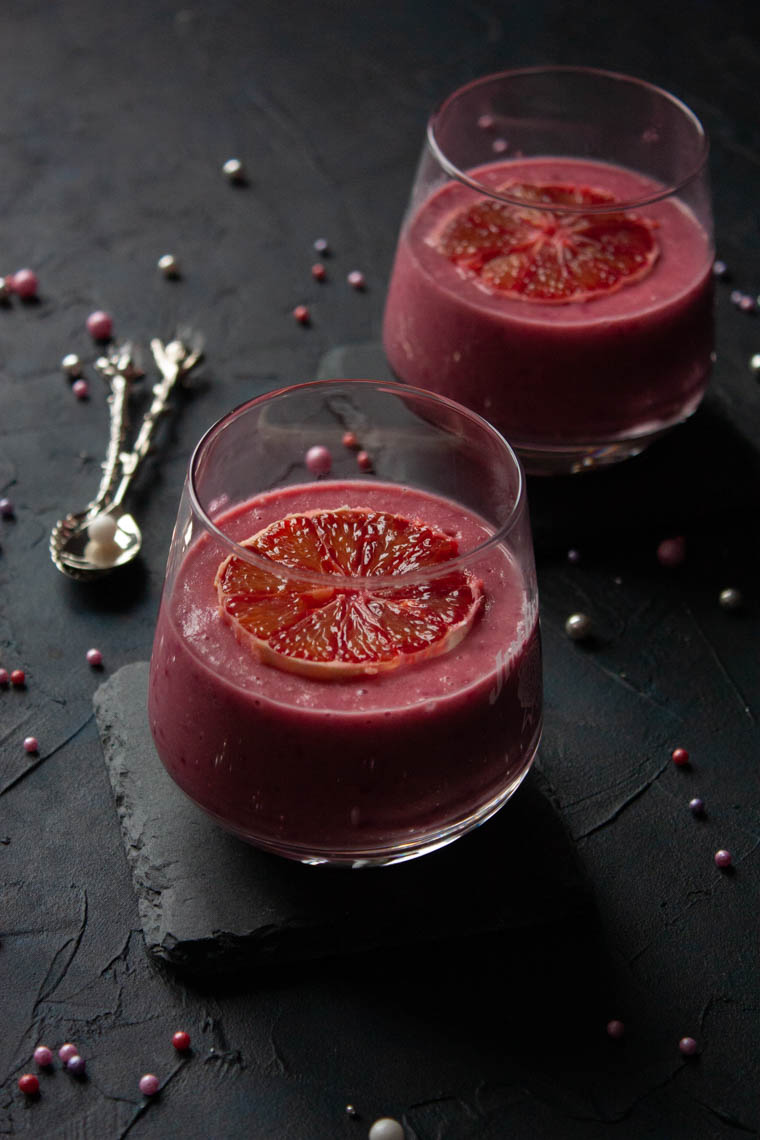 Budyń owsiany z burakiem i owocami 3 Budyń owsiany z burakiem i owocami