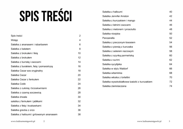 E-book Lekkie Sałatki