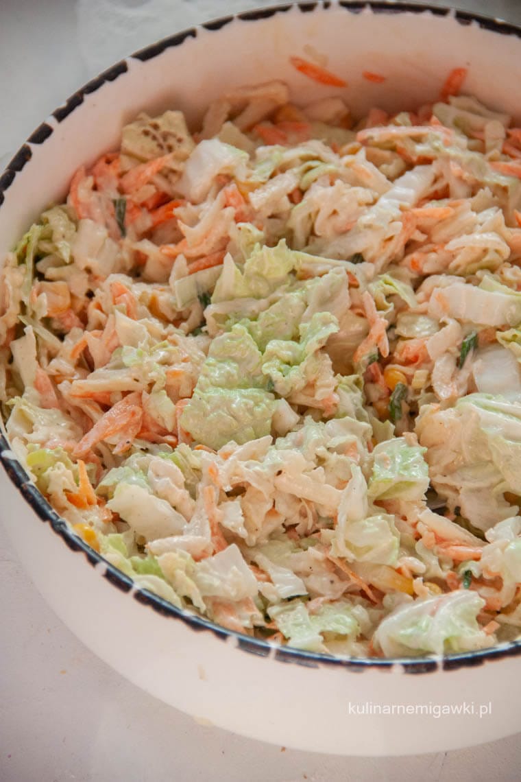 Surówka z kapusty pekińskiej