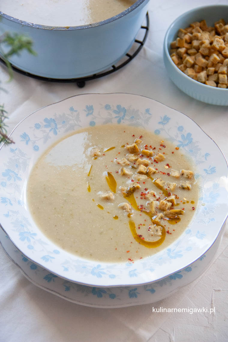 Krem z cukinii 2 krem z cukinii